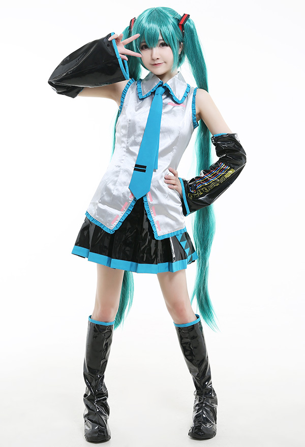 初音ミク 衣装 初音ミクコスプレ 高品質 ドレス 販売