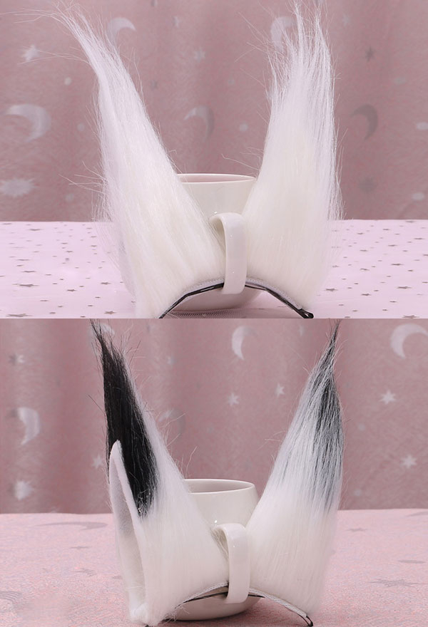 女性猫耳 ロリータ 髪飾り ヘアクリップ コスプレアクセサリー