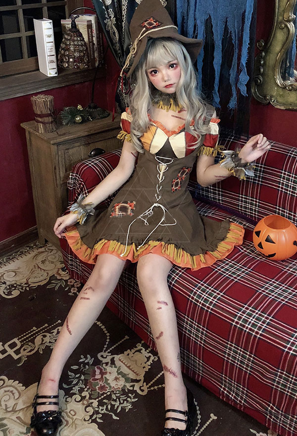 女性ロビン フッドハンター海賊エルフアーチャーコスプレドレス ハロウィーンの衣装 販売用ドレス