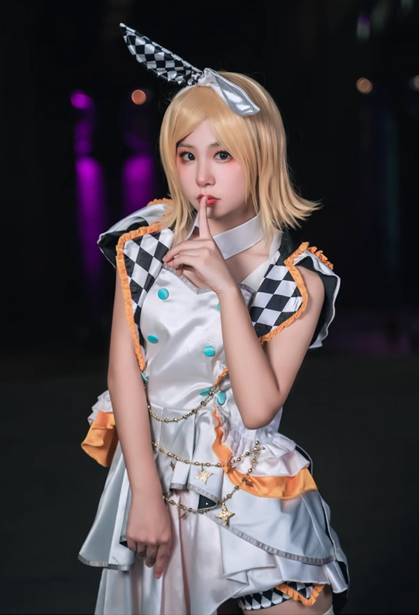 プロジェクトセカイ カラフルステージ！鏡音リン コスプレ 衣装