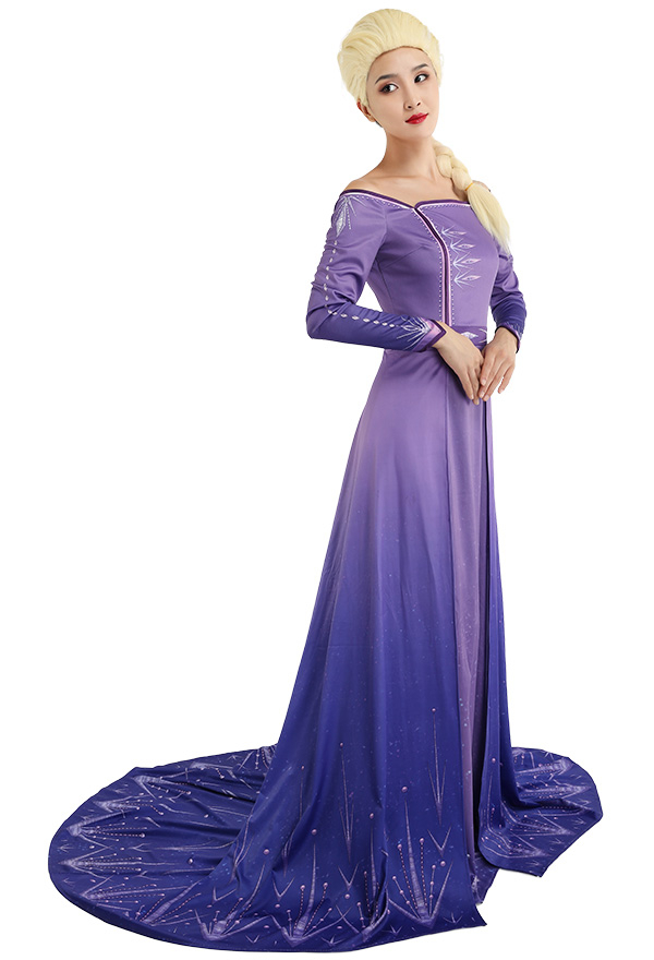 エルザ姫コスチューム アナと雪の女王コスプレ 販売用ドレス