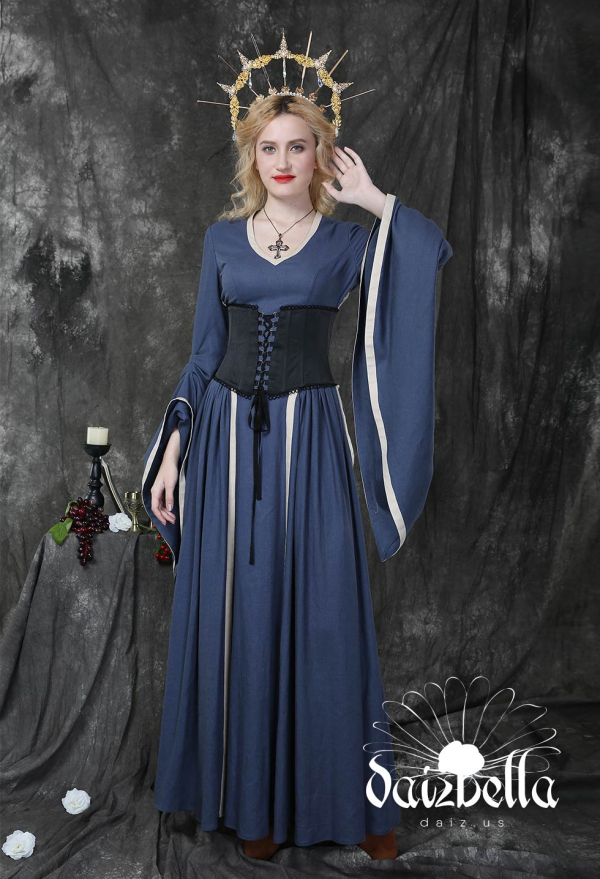 中世ヨーロッパ服リネンドレス 公爵夫人コスプレ ドレス通販