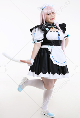 ネコぱら バニラ メイド服 コスプレ 長袖