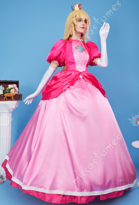 ピーチ姫 コスプレ 衣装 - ピーチ姫 ピンクドレス | コスプレ衣装通販
