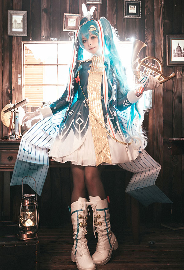 初音ミクコスプレコスチューム コスプレ ドレス通販