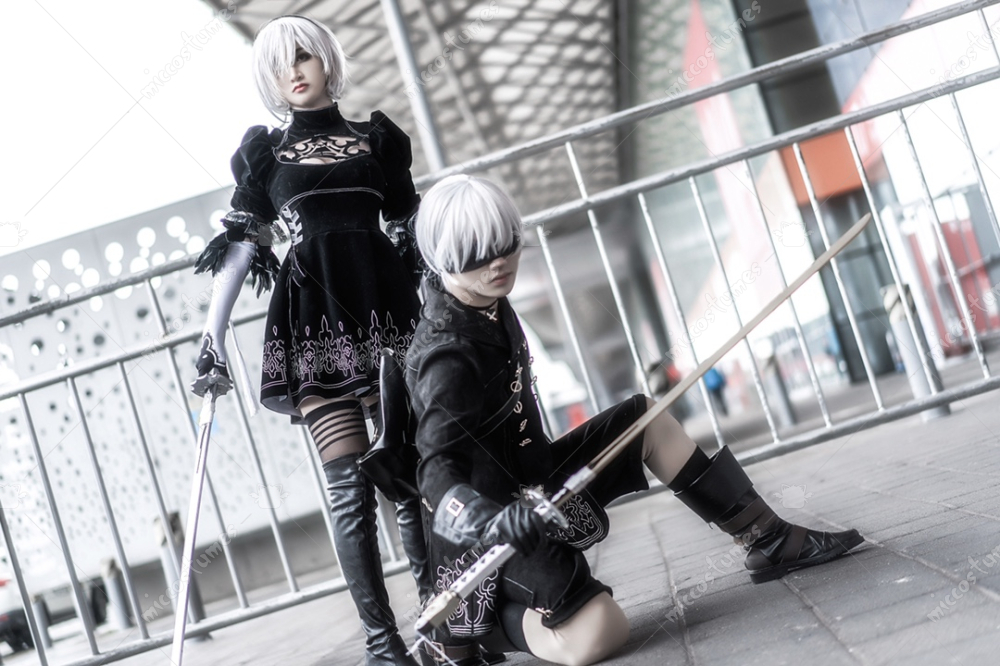 9s コスプレ 衣装 - ニーア オートマタ コスプレ | 高品質 フルセット 販売